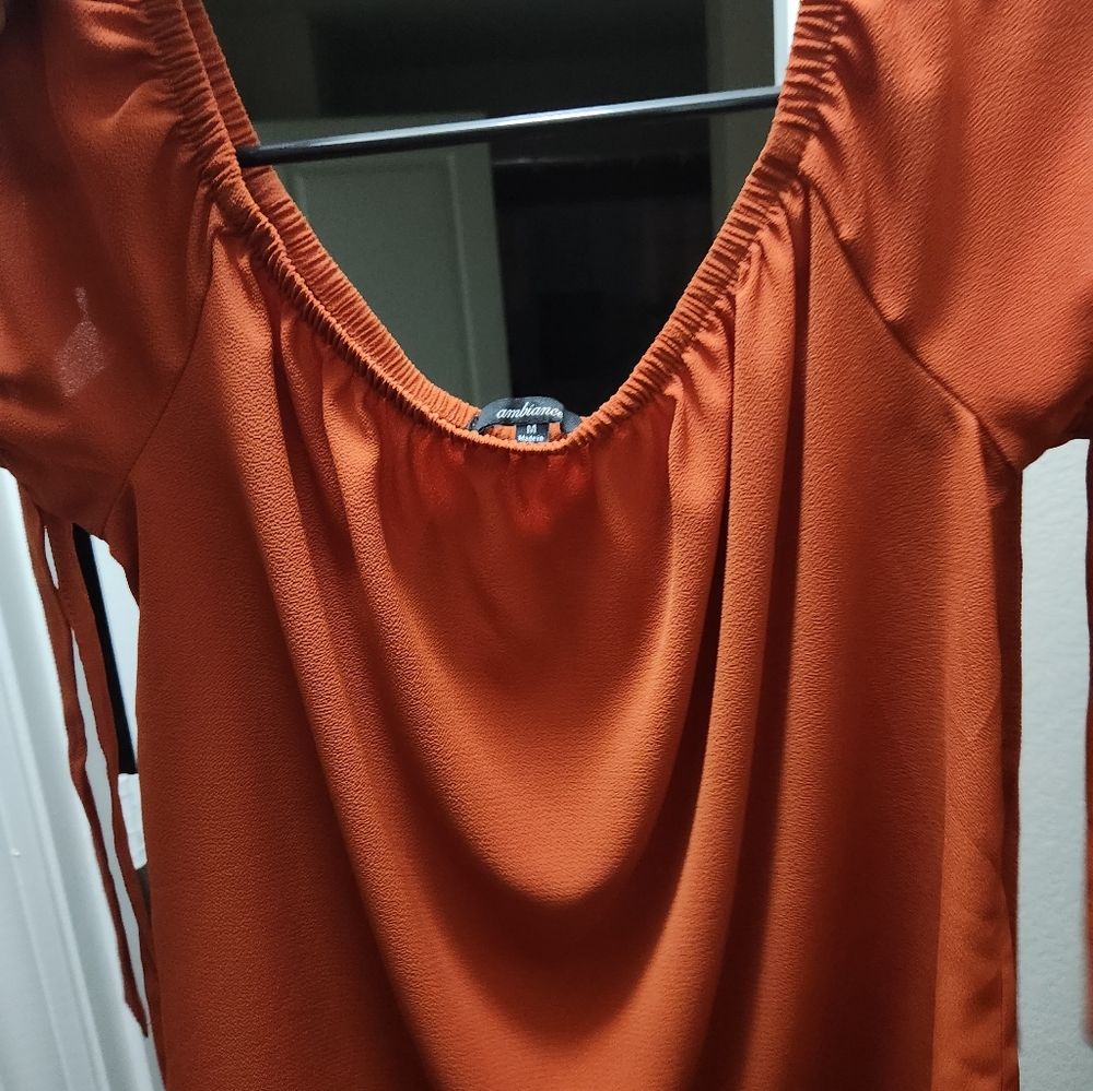 Blouse New Rust Color